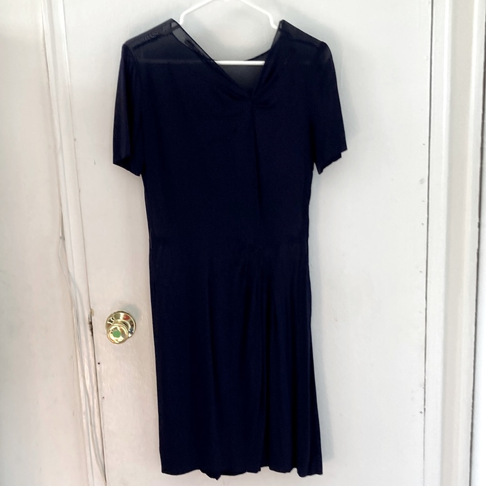 1940's vintage sheer dress
